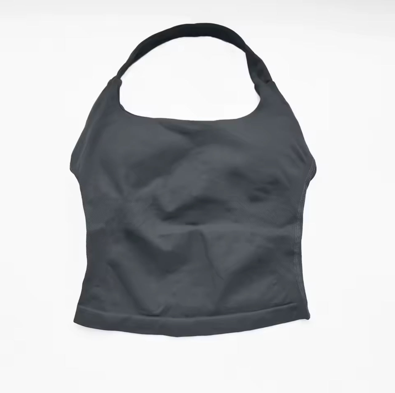 BYB Halter Top - Dark Gray