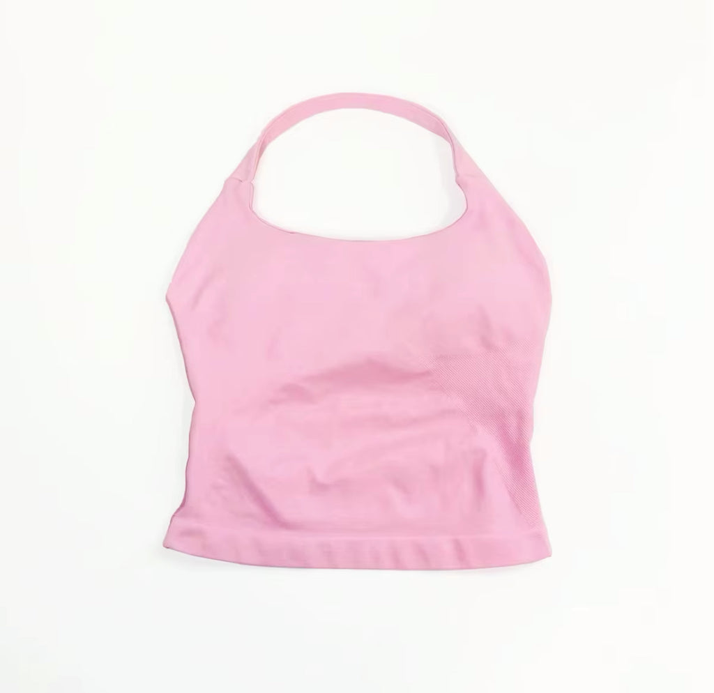 BYB Halter Top - Light Pink